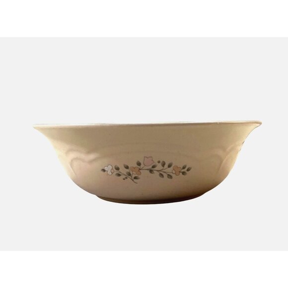Pfaltzgraff Remembrance 436 8" Vegetable Bowl 1Qt Floral Stoneware Used Replacem - Picture 3 of 16